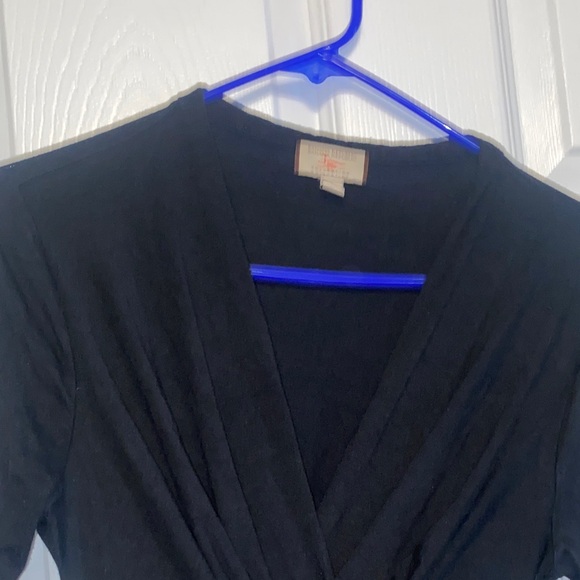 Banana Republic Elegant Black Kate Issa wrap Dress - Picture 4 of 7